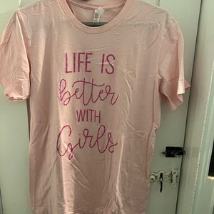 Girl mom shirt mom life
